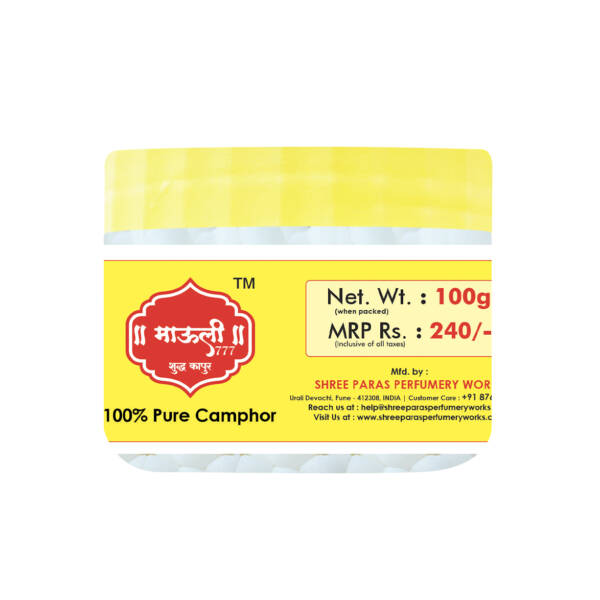 Mauli 777 Regular Camphor 100g