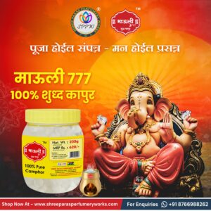 Mauli 777 - Pure Camphor Tabs 250g Jar -2