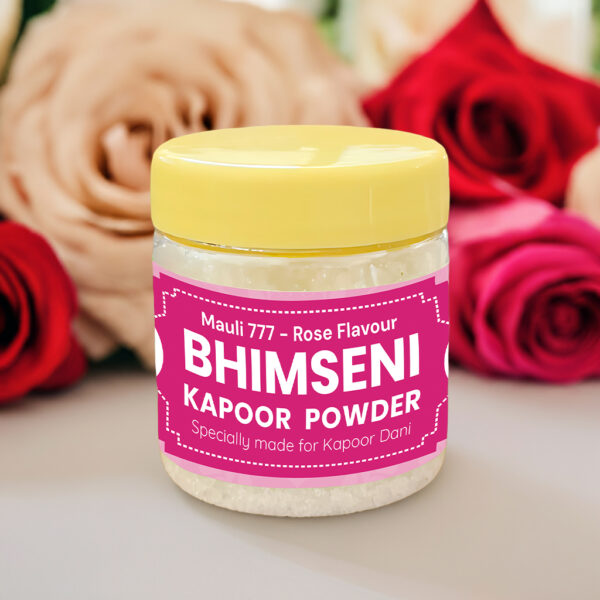 Mauli 777 Rose 50g flavoured bhimseni -main