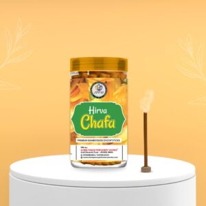 Shree Paras - Hirva Chafa Bambooless Dry Dhoop Sticks 100g Jar