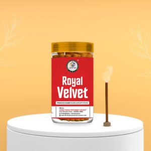 Shree Paras - Royal Velvet Bambooless Dry Dhoop Sticks 100g Jar