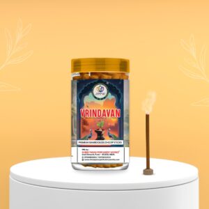 Shree Paras - Vrindavan Bambooless Dry Dhoop Sticks 100g Jar