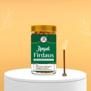 Shree Paras - Royal firdaus Bambooless Dry Dhoop Sticks 100g Jar