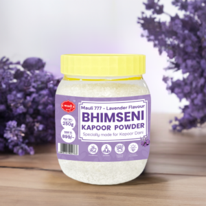 Mauli 777 Lavender 250g flavoured bhimseni kapor powder- 2