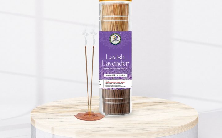 Shree Paras - Lavish Lavender Agarbatti 250g Jar