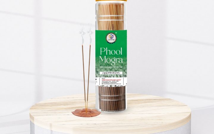 Shree Paras - Phool Mogra Agarbatti 250g Jar