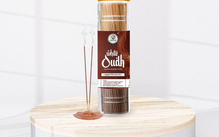 Shree Paras - White Oudh Agarbatti 250g Jar